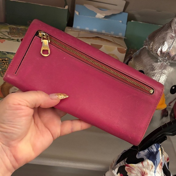 Loewe Anagram Flap Leather Continental Long Wallet - Picture 15 of 16